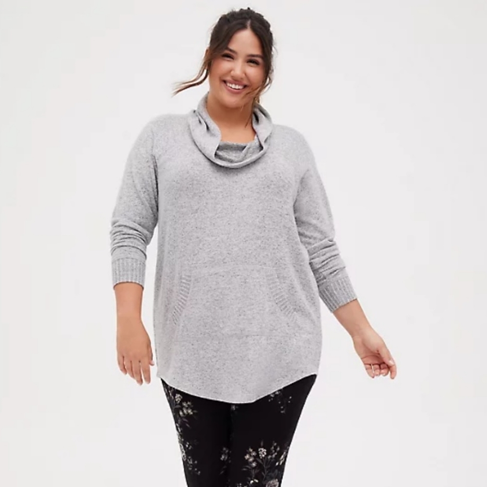 Torrid Grey Tunic 5x